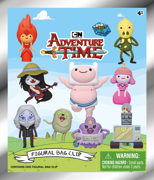 3D Figural Foam Bag Clip Adventure Time Series 2 Mystery Pack 1 RANDOM Figure (Pre-Order ships March)、ToyWiz、kayou