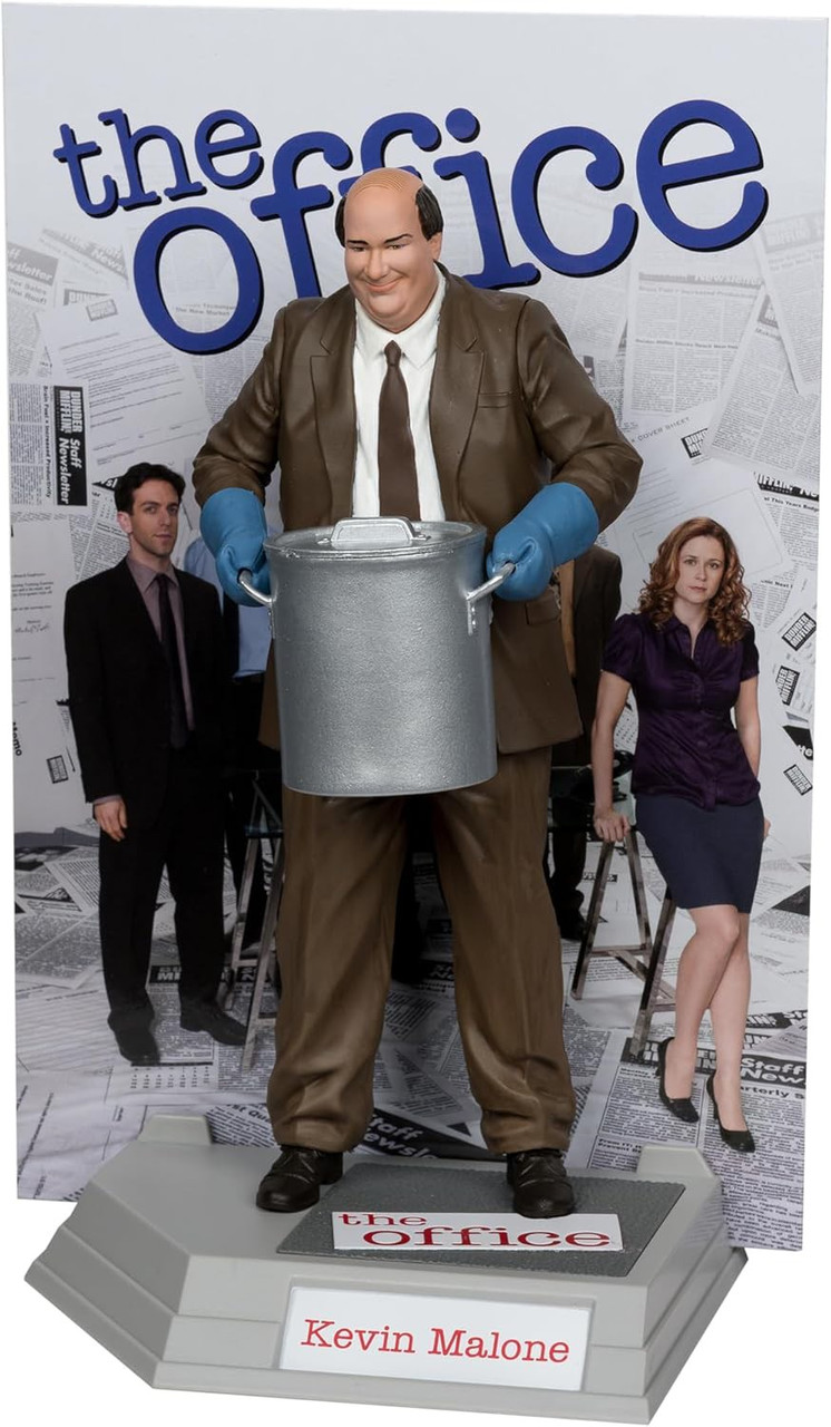 McFarlane Toys The Office Movie Maniacs Kevin Malone Posed Figure、ToyWiz、kayou