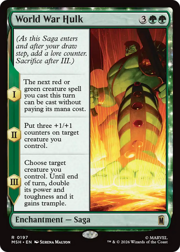 World War Hulk | Marvel Super Heroes、Magic: The Gathering、kayou