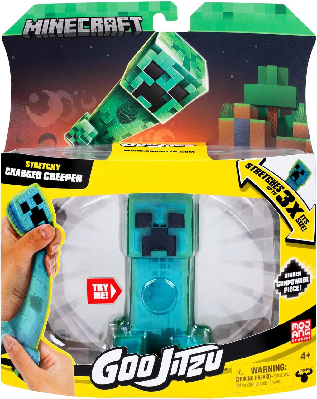 Heroes of Goo Jit Zu Minecraft Charged Creeper Action Figure、ToyWiz、kayou