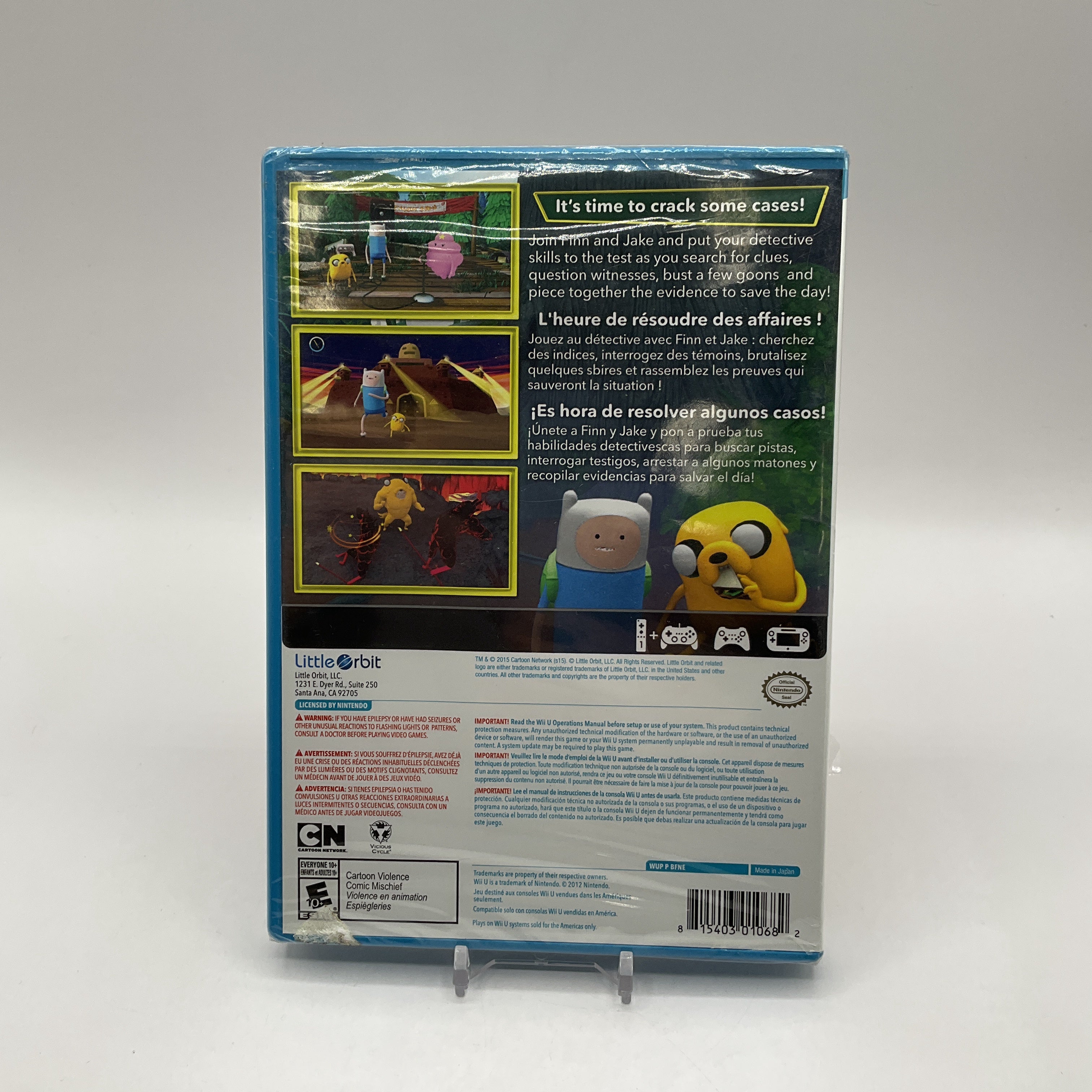 Adventure Time: Finn and Jake Investigations Wii U Sealed、Collector Store LLC - VG、kayou