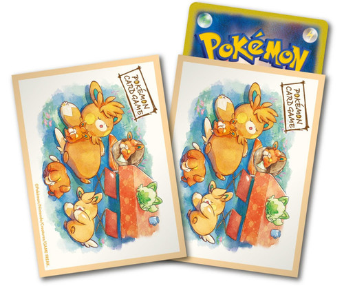 Pokemon Center Japan - PAMO NO MURE Pawmot Line Sleeves (64)、Pokemon、kayou