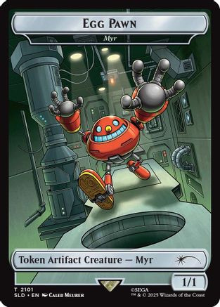 Egg Pawn - Myr Token (SLD-2101) - Secret Lair Drop Series、Wizards of the Coast、kayou