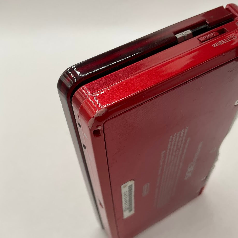 Nintendo 3DS Flame Red System No Charger or Stylus Used、Collector Store LLC - VG、kayou