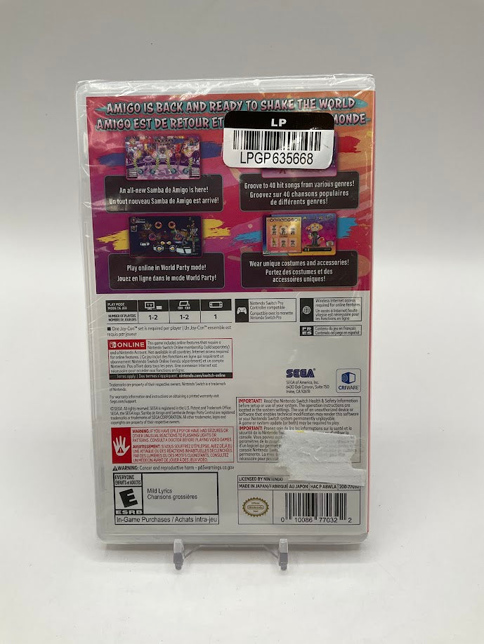 Samba de Amigo: Party Central Nintendo Switch Sealed、Collector Store LLC - VG、kayou
