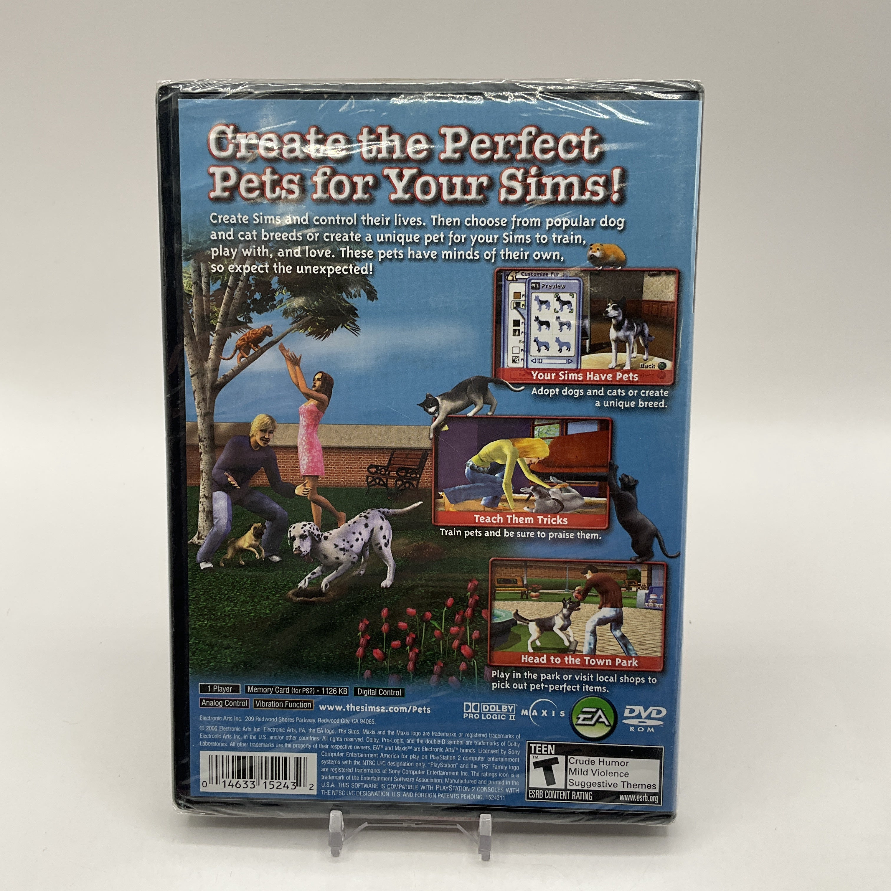 The Sims 2: Pets Playstation 2 Sealed、Collector Store LLC - VG、kayou