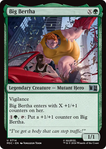Big Bertha (Foil) | Marvel Super Heroes Commander、Magic: The Gathering、kayou