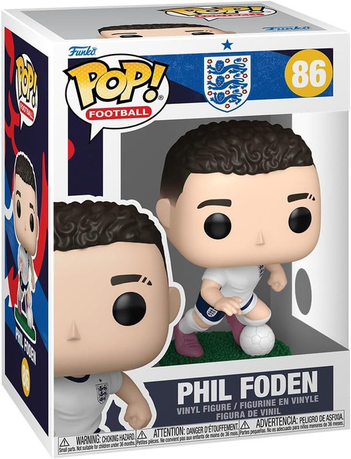 Funko FIFA World Cup 2026 England POP! Football Phil Foden Vinyl Figure #86、ToyWiz、kayou