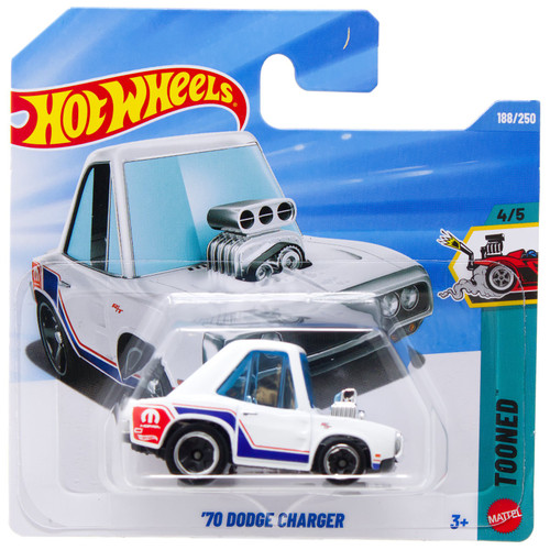 Hot Wheels Tooned '70 Didge Charger Diecast Car、ToyWiz、kayou