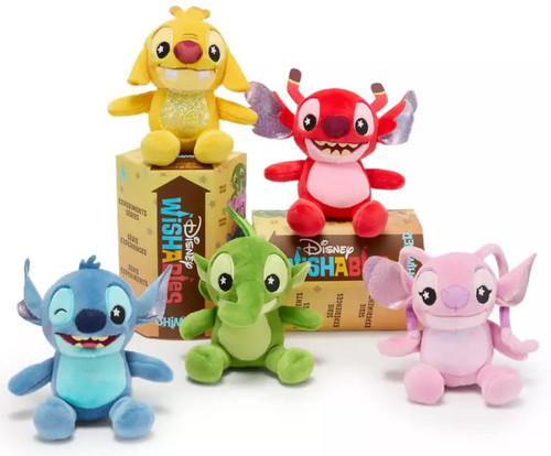 Disney Wishables Shimmer Series Lilo & Stitch Exclusive 4-Inch Micro Plush Mystery Pack 1 RANDOM Figure、ToyWiz、kayou