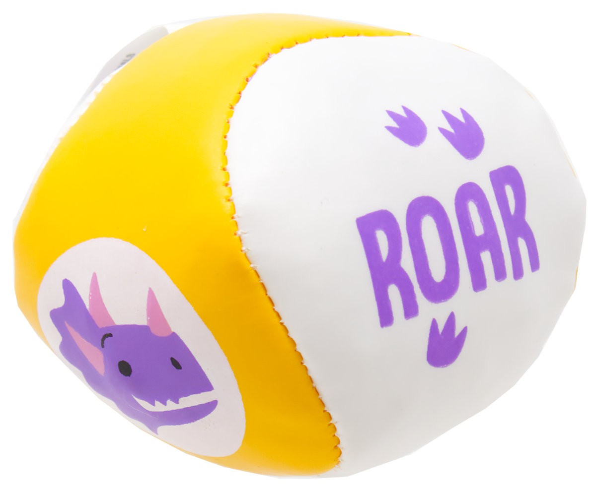 Hacky Sack Bean Bag Dinosaur 2-Inch Hacky Sack RANDOM COLOR/Design、ToyWiz、kayou