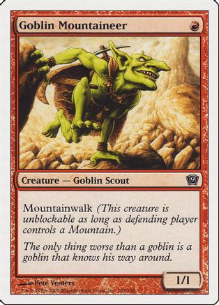 Goblin Mountaineer (9ED-193) - 9th Edition Foil、Wizards of the Coast、kayou