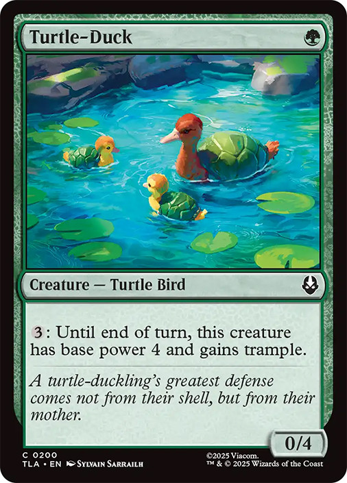 Turtle-Duck (TLA-200)、Magic: The Gathering、kayou