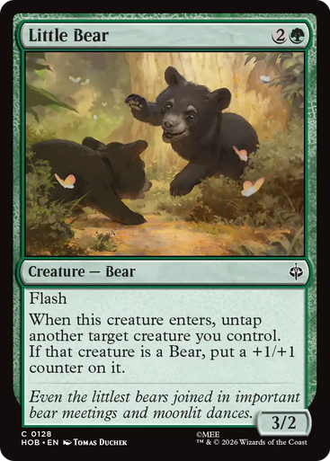 Little Bear (Foil) | The Hobbit、Magic: The Gathering、kayou