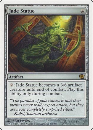 Jade Statue (9ED-300) - 9th Edition Foil、Wizards of the Coast、kayou