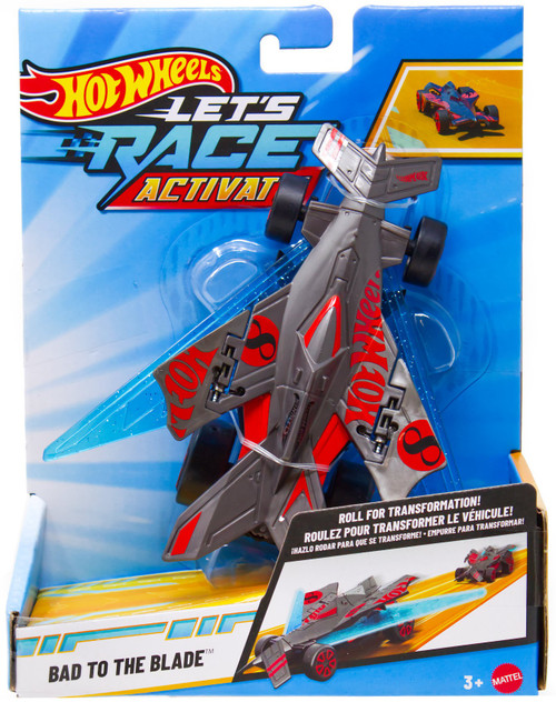 Hot Wheels Let's Race Activate! Bad to the Blade Vehicle、ToyWiz、kayou