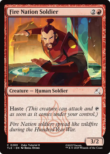 Fire Nation Soldier、Magic: The Gathering、kayou