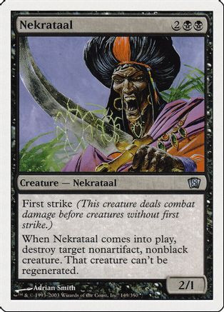 Nekrataal (8ED-149) - 8th Edition、Wizards of the Coast、kayou