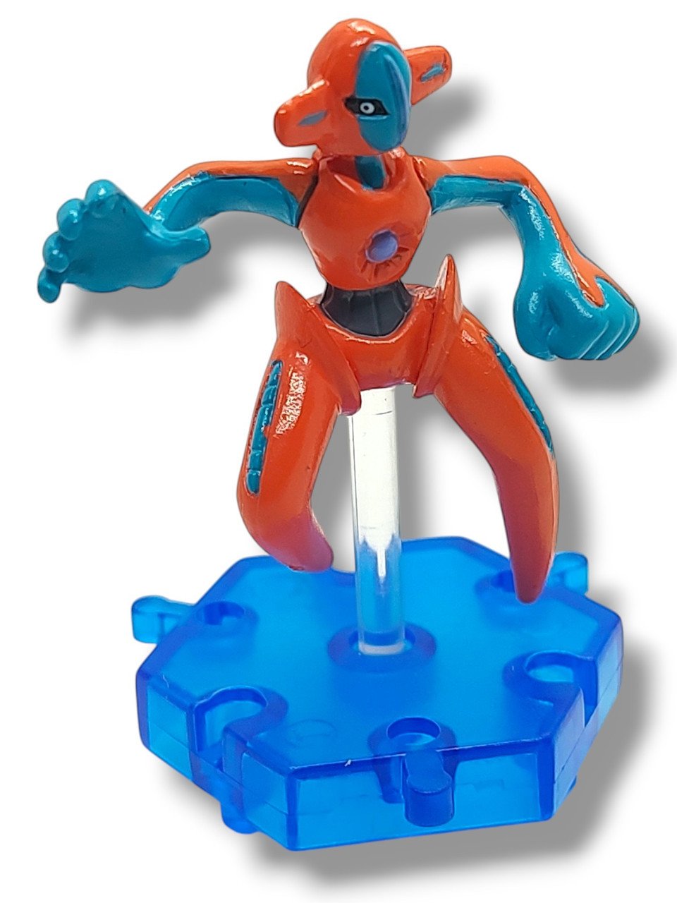 Pokemon Japanese Connecting Figures Deoxys 1-Inch PVC FIgure Loose、ToyWiz、kayou