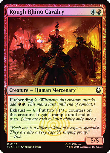 Rough Rhino Cavalry、Magic: The Gathering、kayou
