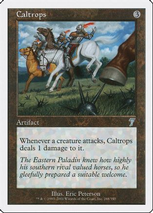 Caltrops (7ED-288) - 7th Edition、Wizards of the Coast、kayou