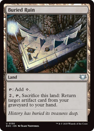 Buried Ruin、Magic: The Gathering、kayou