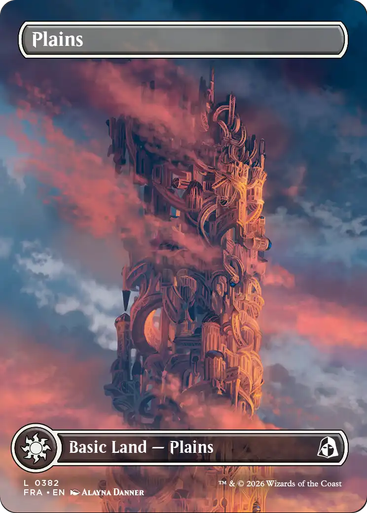 Plains (#382) (Borderless Art) | Reality Fracture、Magic: The Gathering、kayou