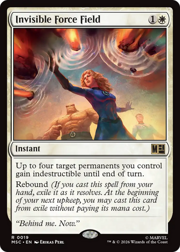 Invisible Force Field (Surge Foil) | Marvel Super Heroes Commander、Magic: The Gathering、kayou