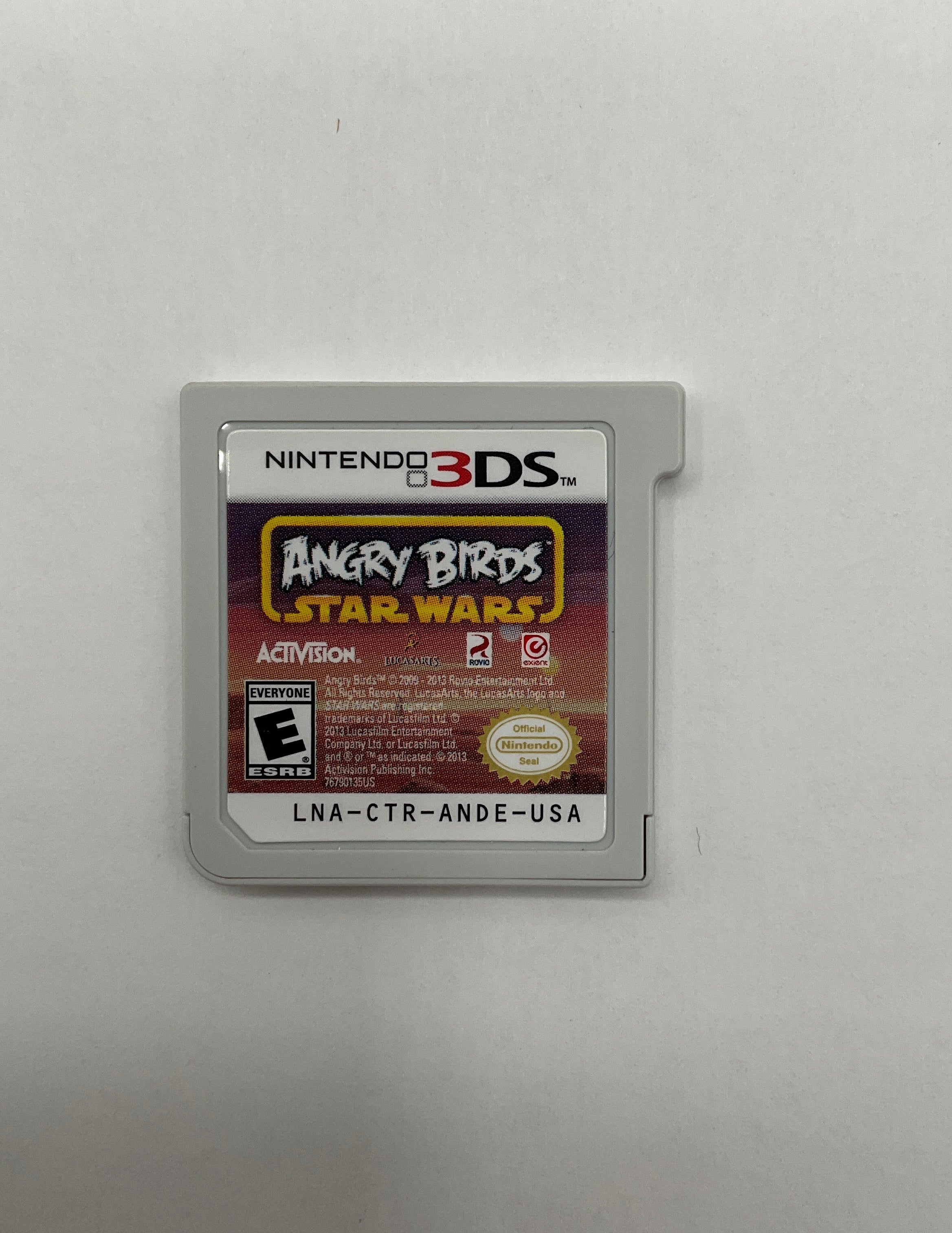 Angry Birds Star Wars Nintendo 3DS Loose #2、Collector Store LLC - VG、kayou