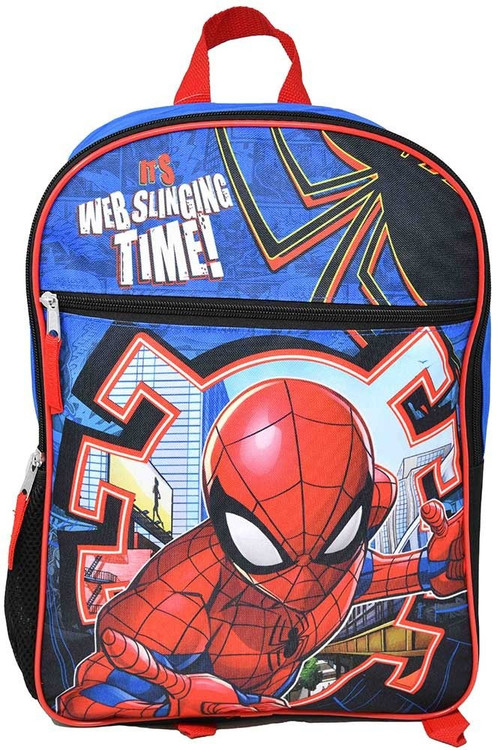 Marvel Spider-Man It's Web Slinging Time! 16-Inch Backpack、ToyWiz、kayou