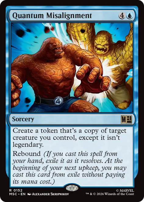 Quantum Misalignment (Surge Foil) | Marvel Super Heroes Commander、Magic: The Gathering、kayou