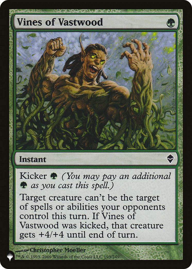 Vines of Vastwood (LIST-193/249) - The List、Wizards of the Coast、kayou