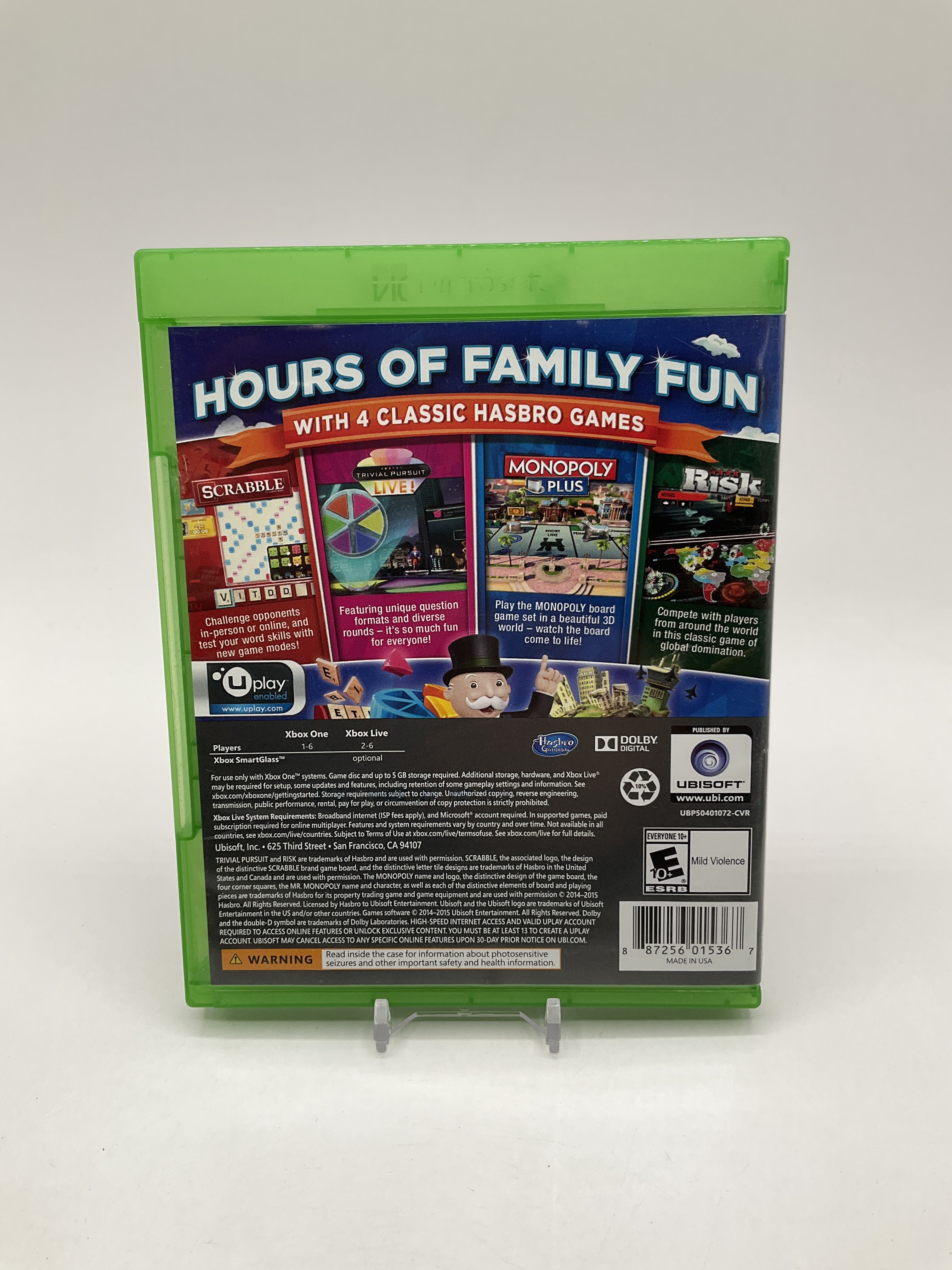 Hasbro Family Fun Pack Xbox One Used、Collector Store LLC - VG、kayou