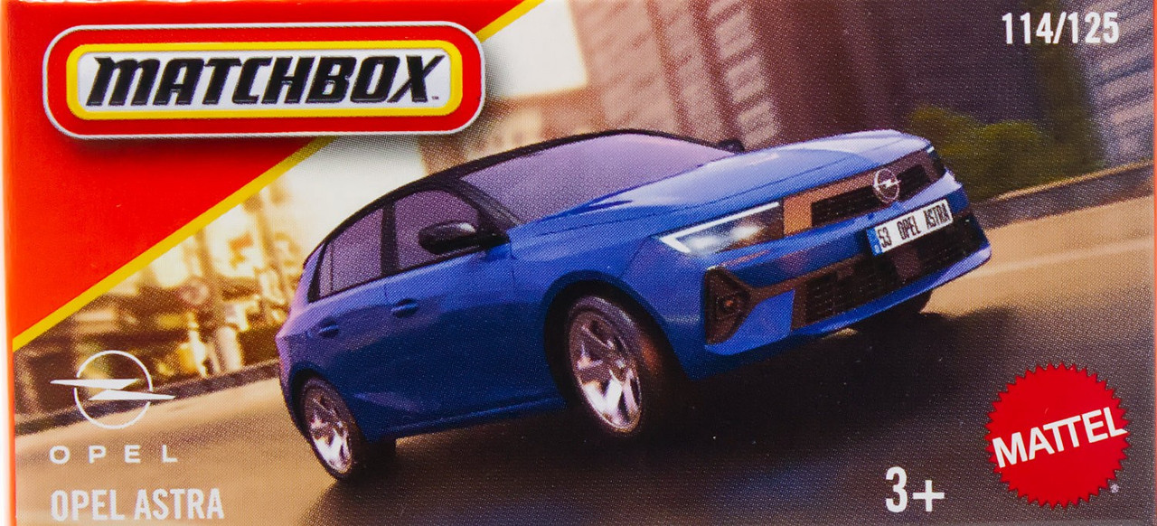 Matchbox Opel Astra Diecast Car Blue、ToyWiz、kayou