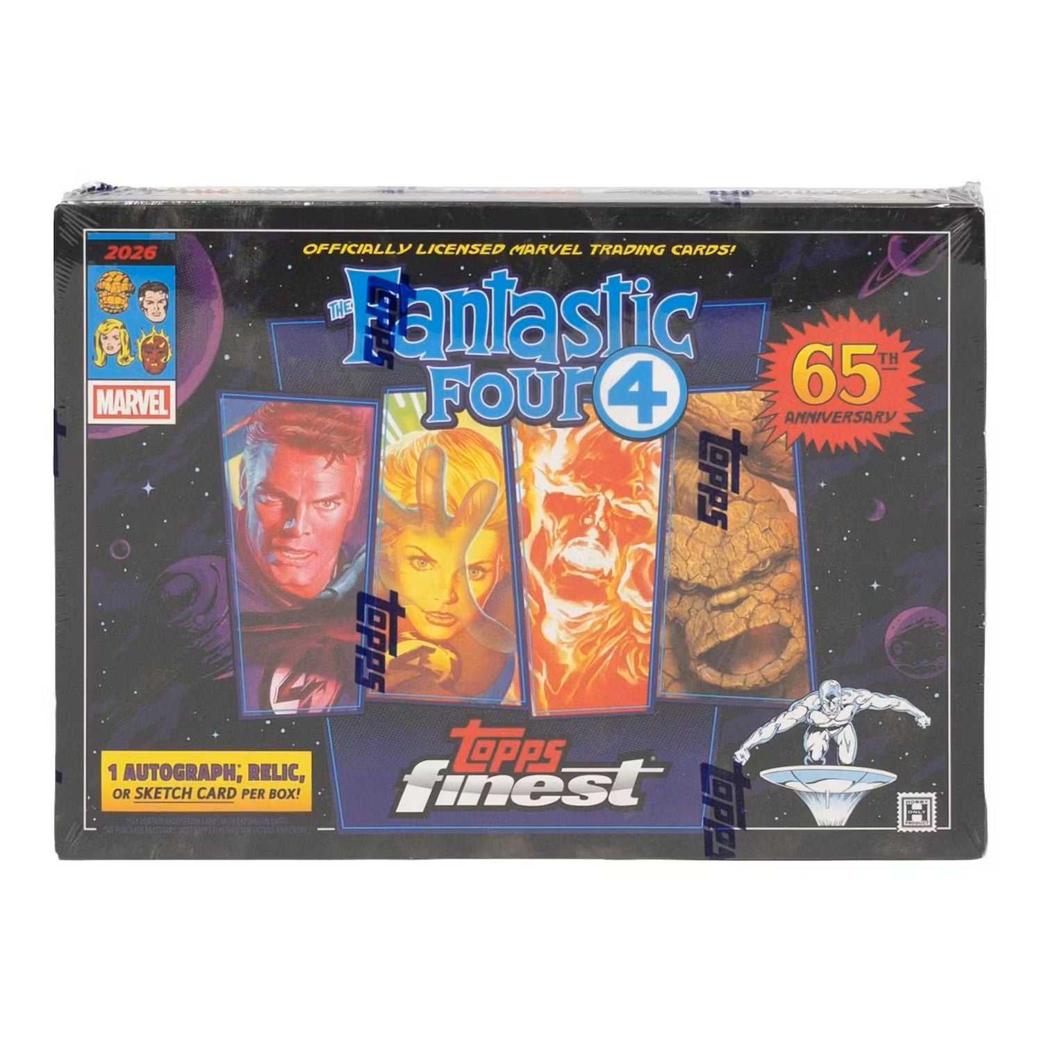 2026 Topps Finest: Fantastic Four 65th Anniversary Hobby Box、Topps、kayou