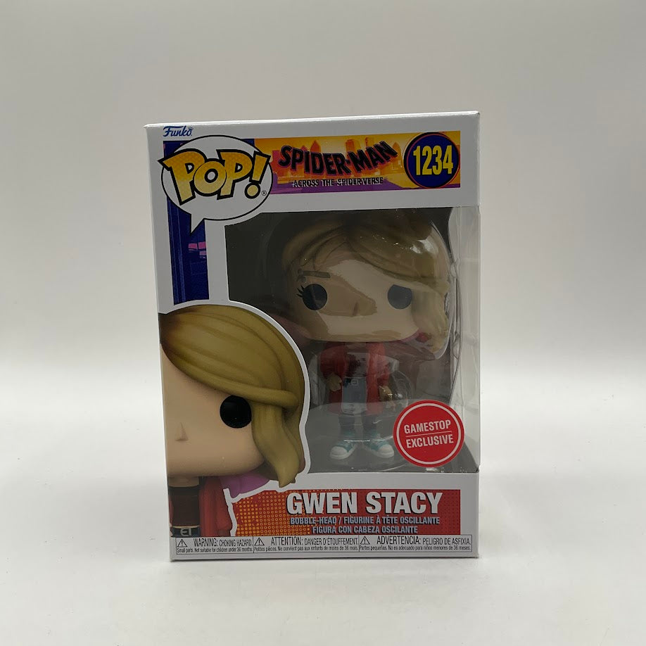 Gwen Stacy Funko Pop! Spider-Man Across the Spider-Verse #1234 GameStop、Funko、kayou
