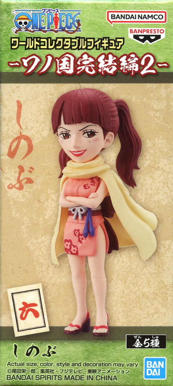 One Piece Wanokuni Kanketsuhen 2 World Collectable Figure WCF Shinobu 2.8-Inch Mini Figure、ToyWiz、kayou