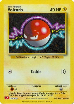 Voltorb 10 - Trading Card Game Classic Holofoil、The Pokémon Company、kayou