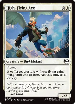 High-Flying Ace (TMT-009) - Teenage Mutant Ninja Turtles、Wizards of the Coast、kayou