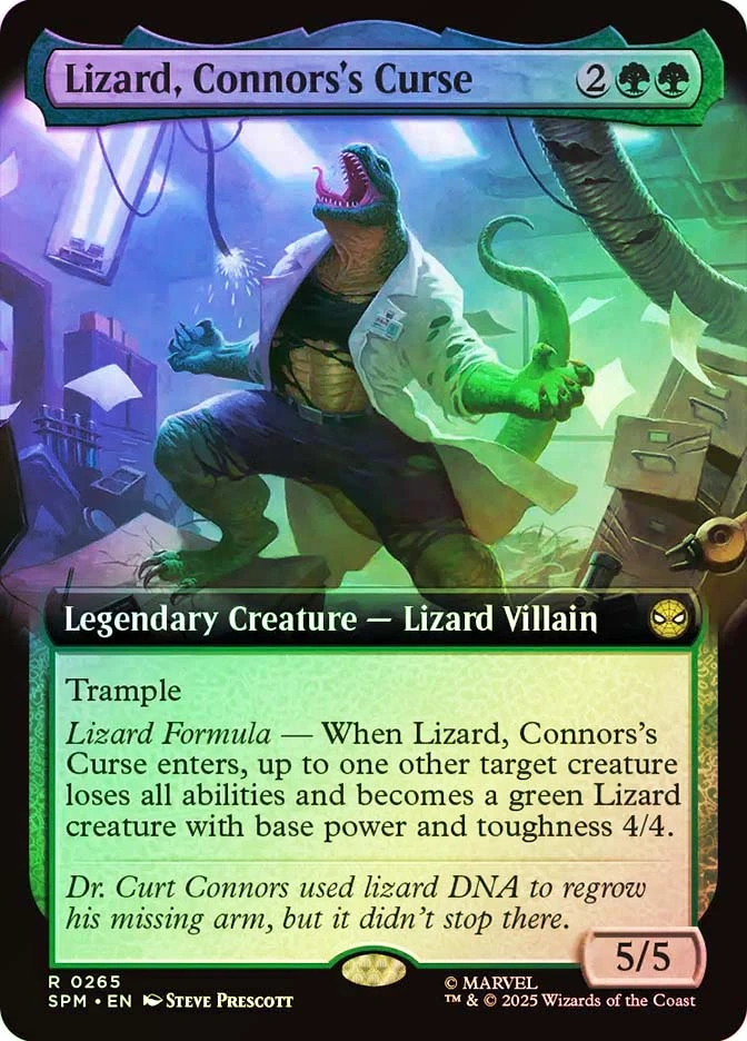 Lizard, Connors's Curse (SPM2-265)、Magic: The Gathering、kayou