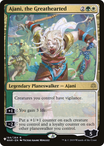 Ajani, the Greathearted (LIST-184/264) - The List、Wizards of the Coast、kayou