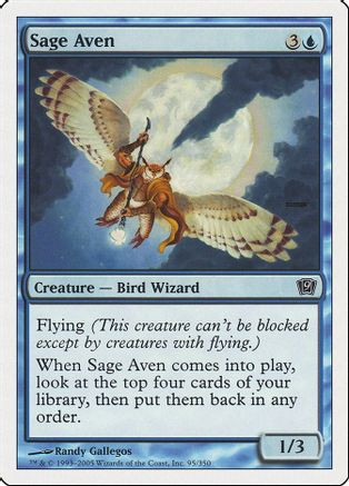Sage Aven (9ED-095) - 9th Edition Foil、Wizards of the Coast、kayou