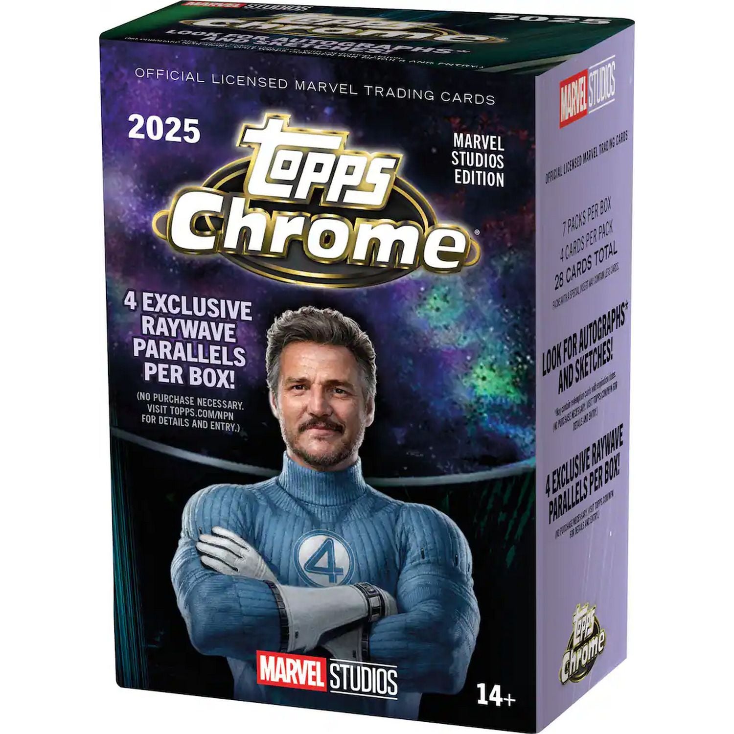 2024-25 Topps Chrome Marvel Studios Blaster Box、Topps、kayou