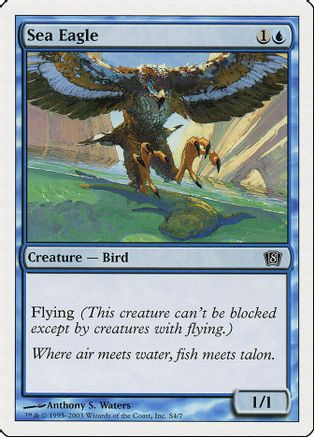 Sea Eagle (8ED-0S4) - 8th Edition、Wizards of the Coast、kayou