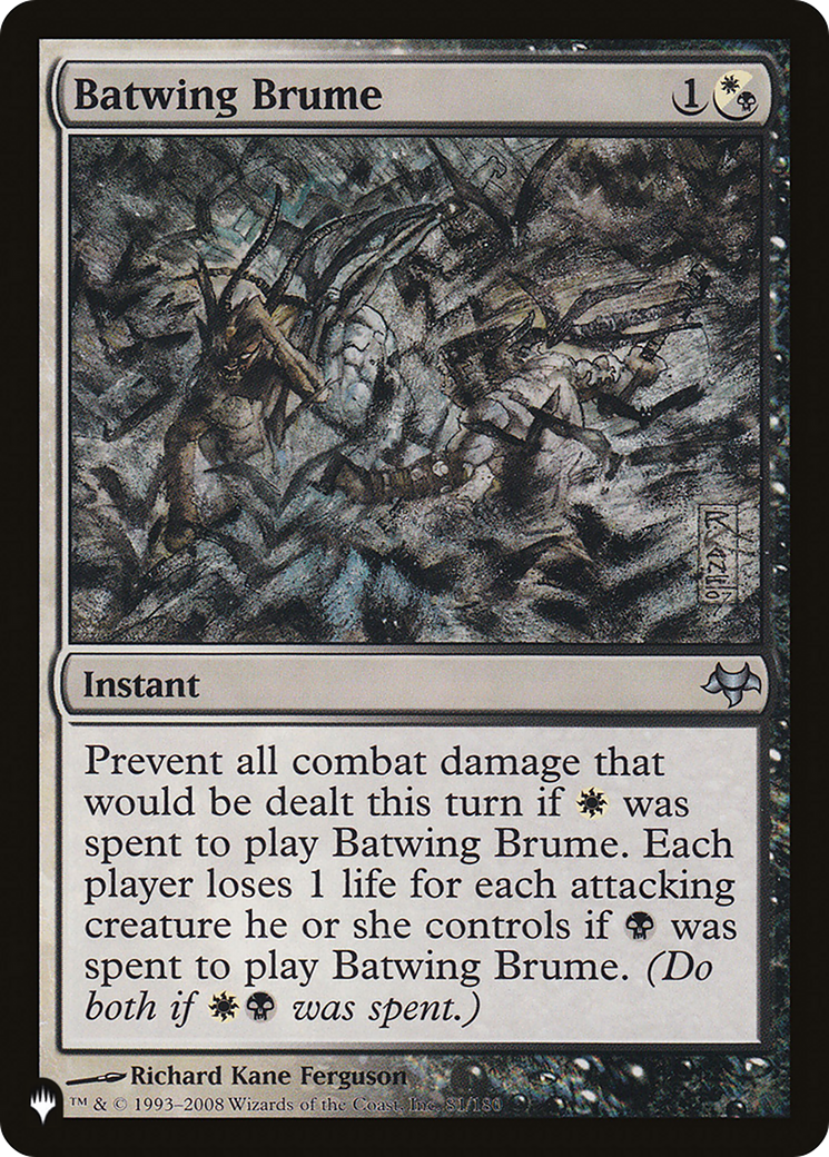Batwing Brume (LIST-81/180) - The List、Wizards of the Coast、kayou
