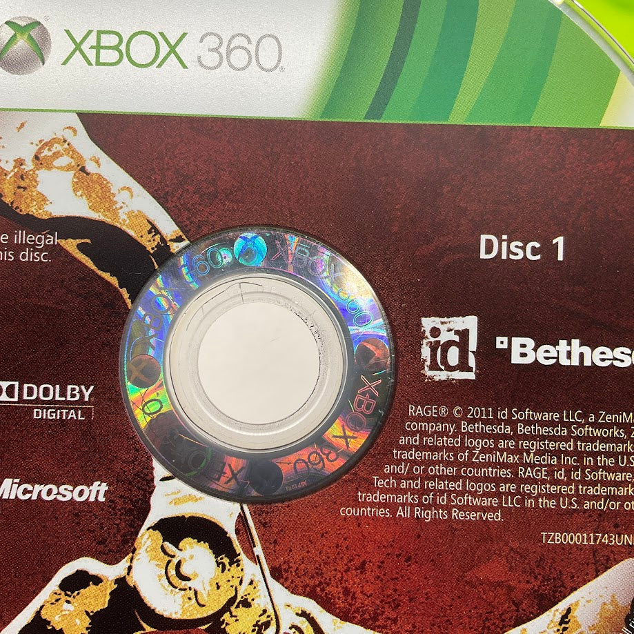 Rage Xbox 360 Used、Collector Store LLC - VG、kayou