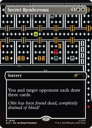 Secret Rendezvous (Secret Lair - Dwarf Fortress: Create New World) | Secret Lair Drops、Magic: The Gathering、kayou
