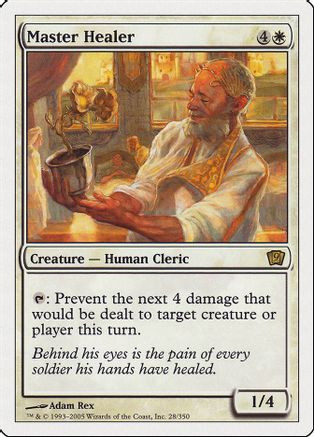Master Healer (9ED-028) - 9th Edition、Wizards of the Coast、kayou