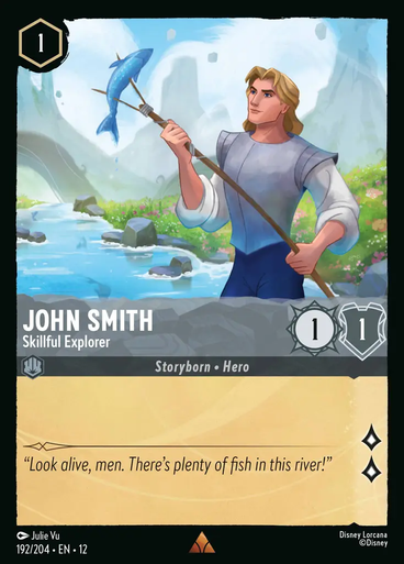 John Smith - Skillful Explorer (Foil) | Wilds Unknown、Disney Lorcana、kayou