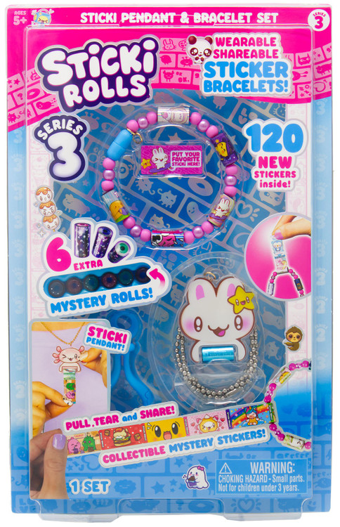 Sticki Rolls Series 3 Pendant Pack、ToyWiz、kayou